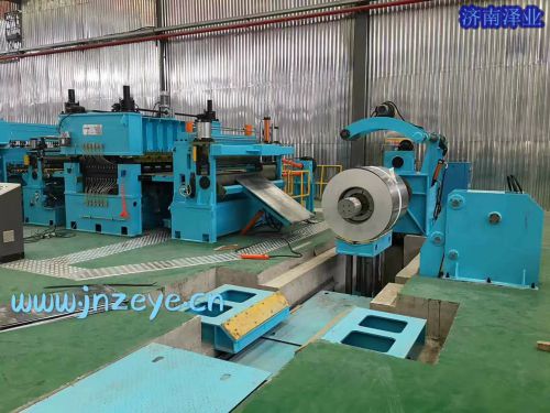 冷軋薄板開平切邊線