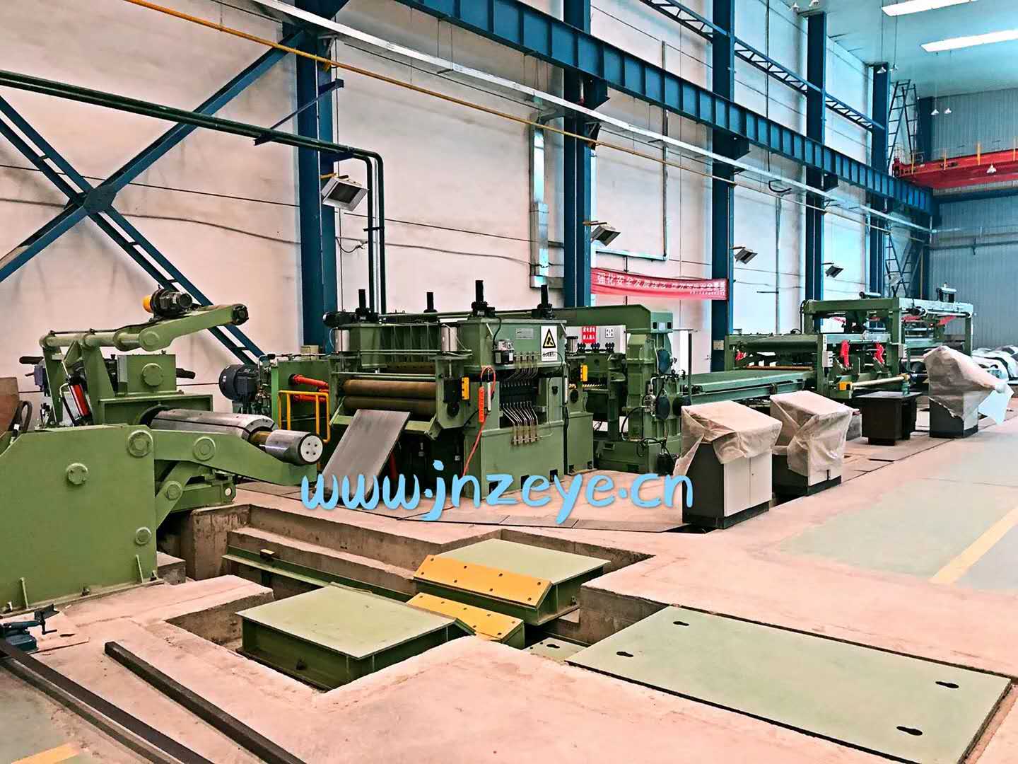 冷軋薄板開平飛剪線