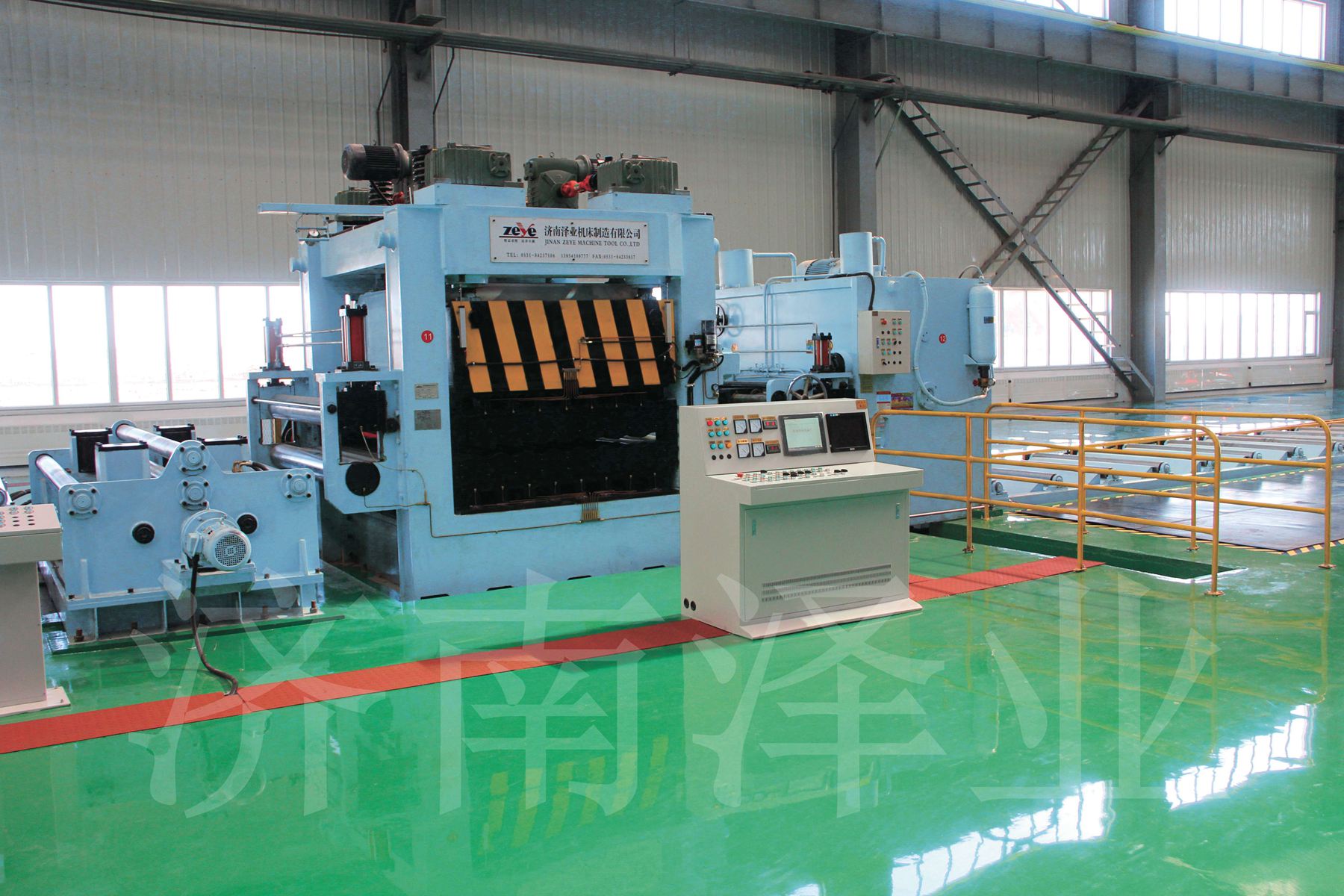 熱軋中厚板開平橫剪線